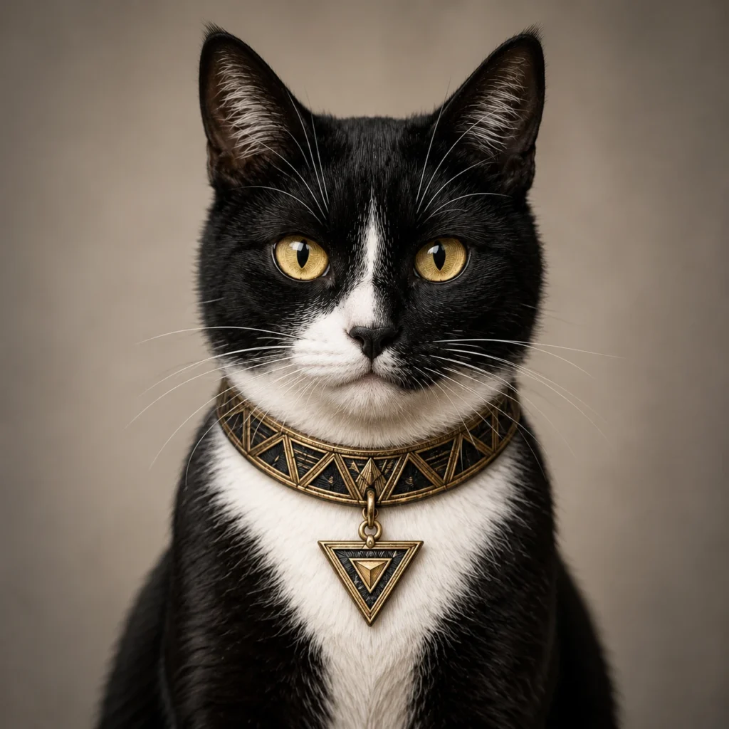 写真加工風の猫イラスト｜Pulse AI Prompt Sample