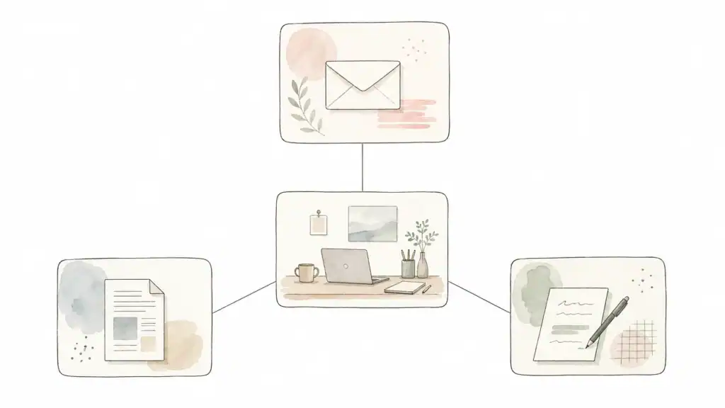 AIを性能ランキングではなく作業環境で選ぶことを示す分岐図