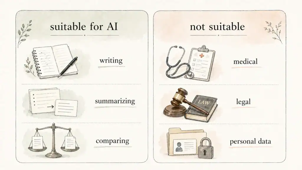 入力してはいけない情報と確認が必要な情報