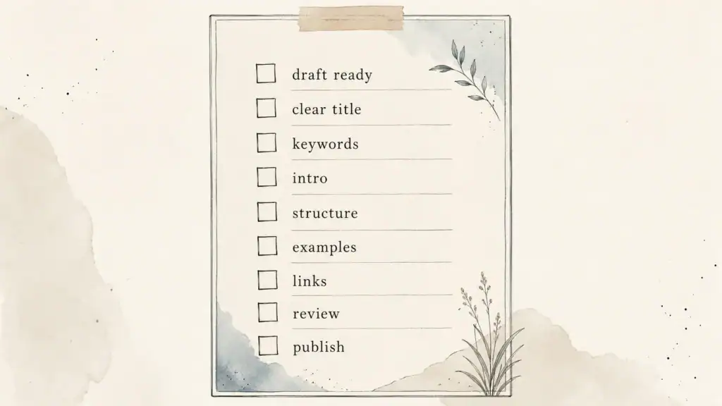 9項目の縦リスト＋チェックボックスアイコン