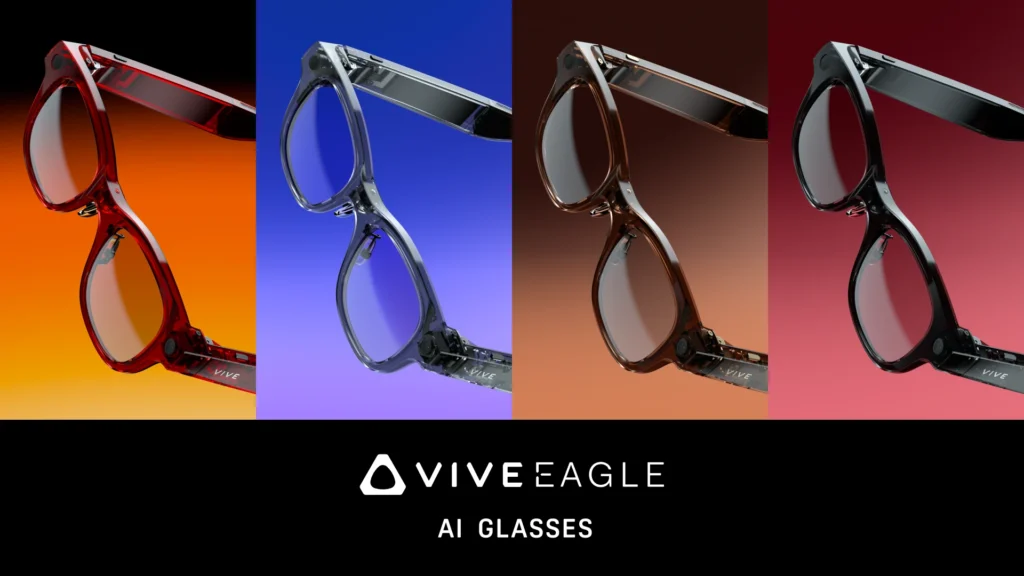 VIVE Eagle 本体外観・クリアレンズモデル VIVE Eagle 本体外観・クリアレンズモデル